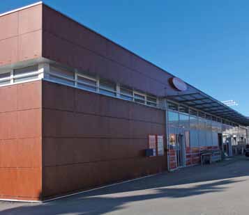 Façade métallique réalisée par Javier Gomez